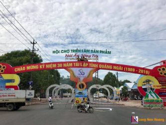 HỘI CHỢ TRIỄN LÃM SẢN PHẨM NÚI ẤN SÔNG TRÀ