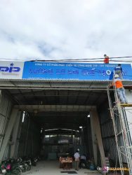 BÀN GIAO BẢNG HIỆU KHO XƯỞNG CÔNG TY CP PT & CN TPP