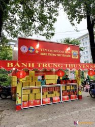 BÀN GIAO QUẦY BÁNH TRUNG THU YẾN SÀO KHÁNH HÒA