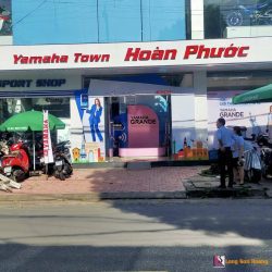 BÀN GIAO TRANG TRÍ CỬA HÀNG YAMAHA HOÀN PHƯỚC QUẢNG NGÃI