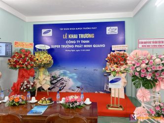 SỰ KIỆN KHAI TRƯƠNG CÔNG TY TNHH SUPER TRƯỜNG PHÁT MINH QUANG