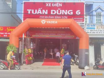 SỰ KIỆN KHAI TRƯƠNG “XE ĐIỆN TUẤN DŨNG 6 CHI NHÁNH BÌNH SƠN”