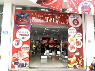 TRANG TRÍ ĐÓN TẾT CHO CÁC SHOWROOM HONDA SÔNG TRÀ