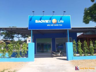 Cải tạo văn phòng làm việc CN Bình Thạnh – Bảo Việt Nhân Thọ Quảng Ngãi.