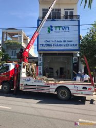 Thi công bảng hiệu “Công Ty Cổ Phần Tập Đoàn TRƯỜNG THÀNH VIỆT NAM”