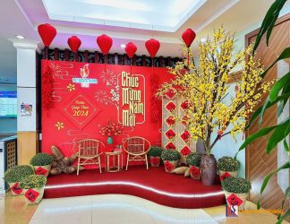 Trang Trí Tết Cho PETROVIETNAM Thật Lung Linh