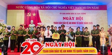 Sự Kiện Kỷ Niệm 20 Năm Ngày Hội Toàn Dân Bảo Vệ An Ninh Tổ Quốc 2025 Xã Vạn Tường
