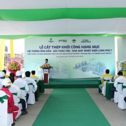 Lễ Cắt Thép Khởi Công Hạng Mục – Hệ Thống Ống Dẫn – Gói Thầu T08