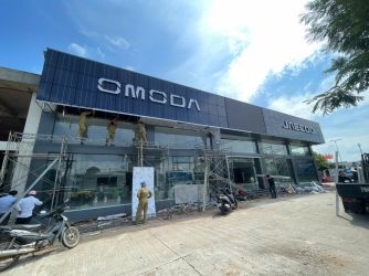 Bàn Giao Công Trình Lắp Đặt ALU Cho Showroom OMODA & JAECOO Quảng Ngãi