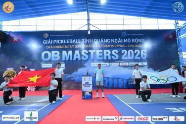 Lễ Khai Mạc Giải Pickleball tỉnh Quảng Ngãi Mở Rộng 2026
