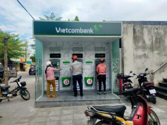 Hoàn thiện nâng cấp – mở rộng trụ ATM Vietcombank CN Sơn Tịnh