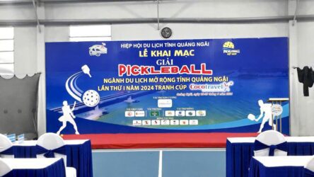 Chuẩn Bị Sự Kiện “Giải Pickleball Ngành Du Lịch Mở Rộng Tỉnh Quảng Ngãi Lần Thứ I”