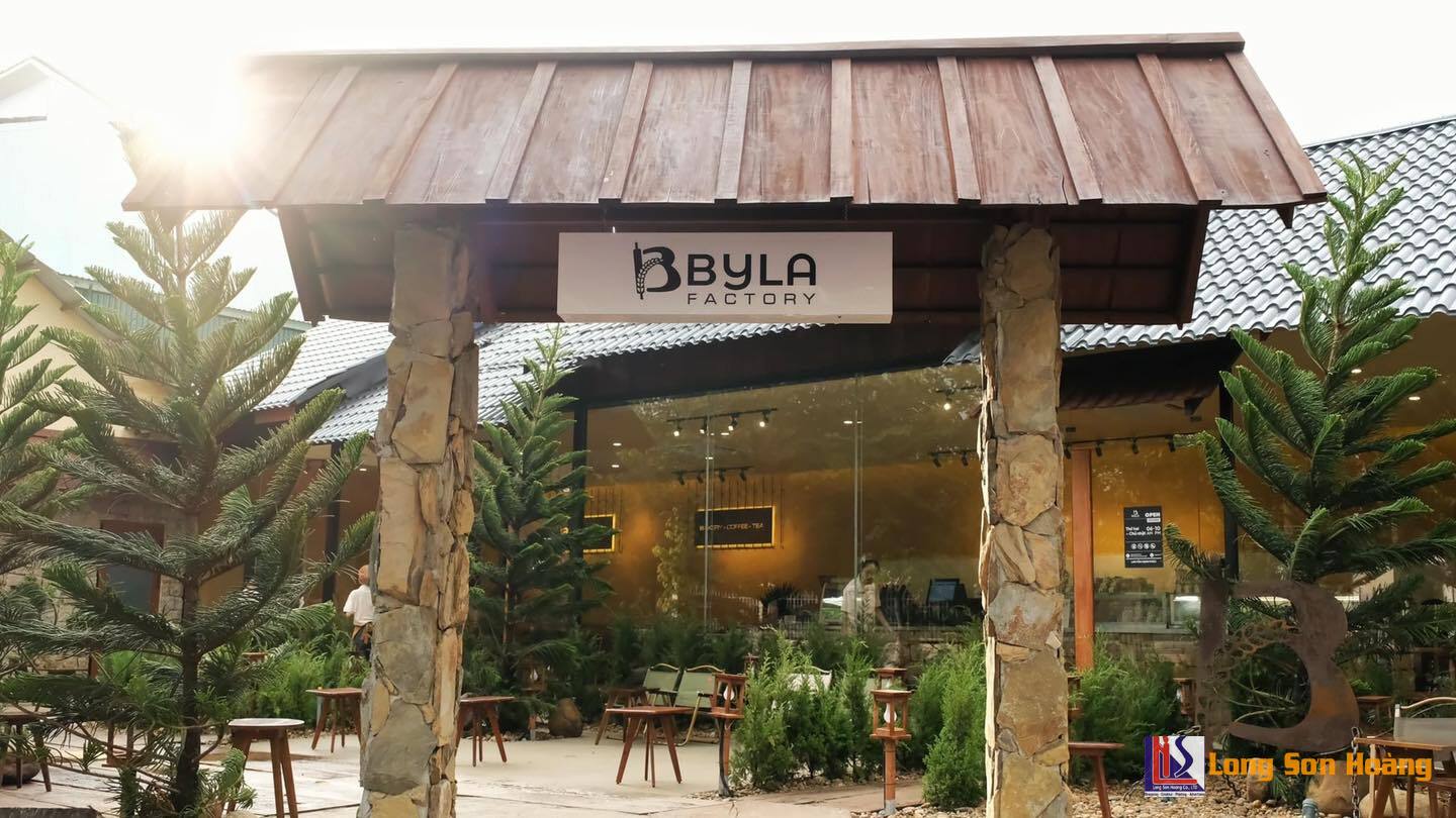 Bàn Giao Tiệm Trà Bánh Vô Cùng Ấn Tượng Byla Factory Coffee & Tea