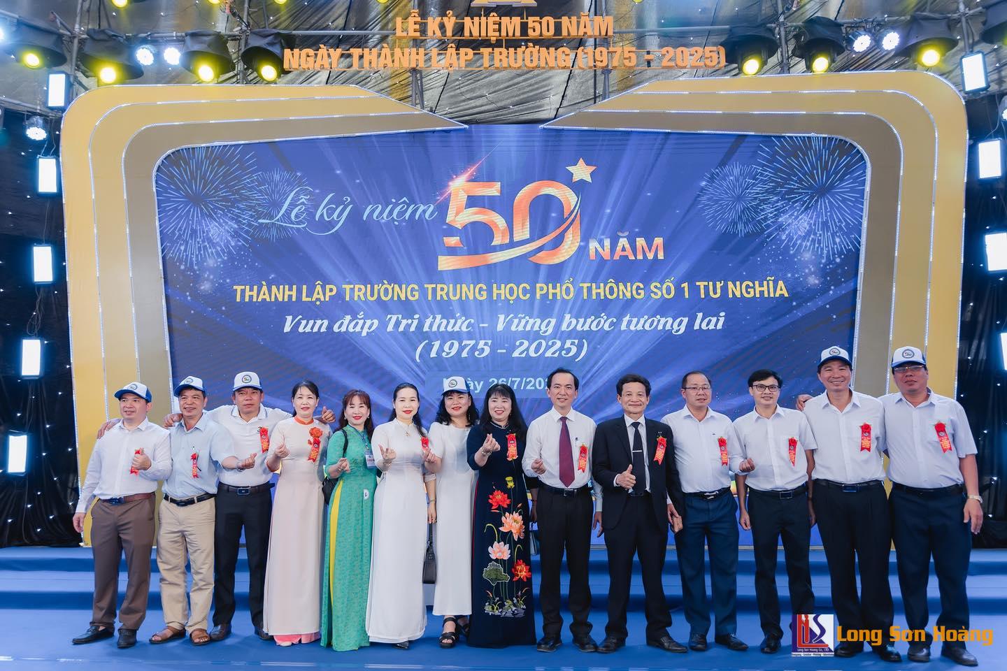 Lễ Kỷ Niệm 50 Thành Lập Trường THPT Số 1 Tư Nghĩa Lễ Kỷ Niệm 50 Thành Lập Trường THPT Số 1 Tư Nghĩa